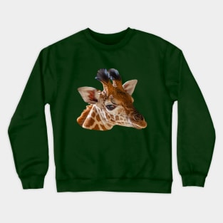 Baby Giraffe head Crewneck Sweatshirt